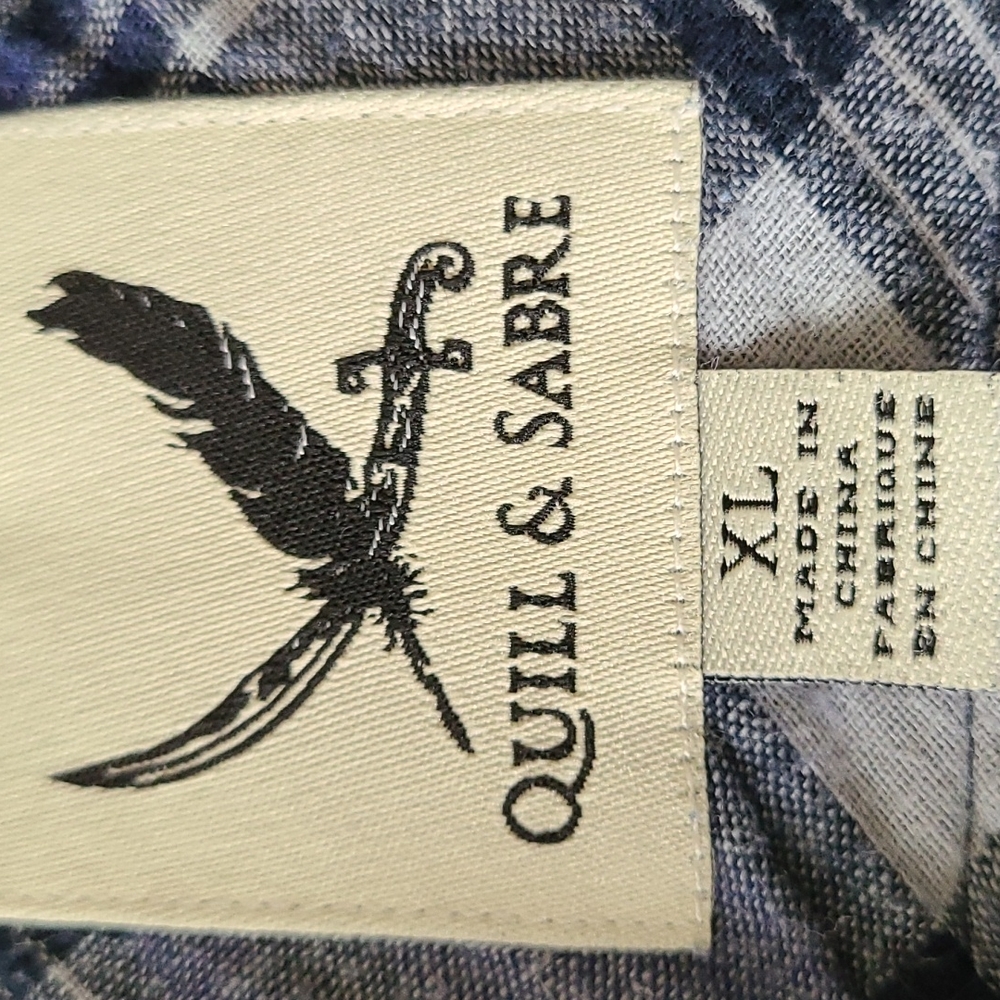 Quill & Sabre Men's Shirt, Size XL